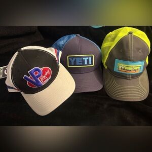 Bundle: YETI, VP Racing, and Panama Jack trucker hats